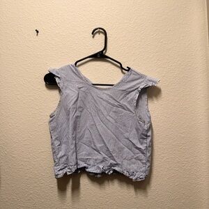 Striped Sleeveless Top